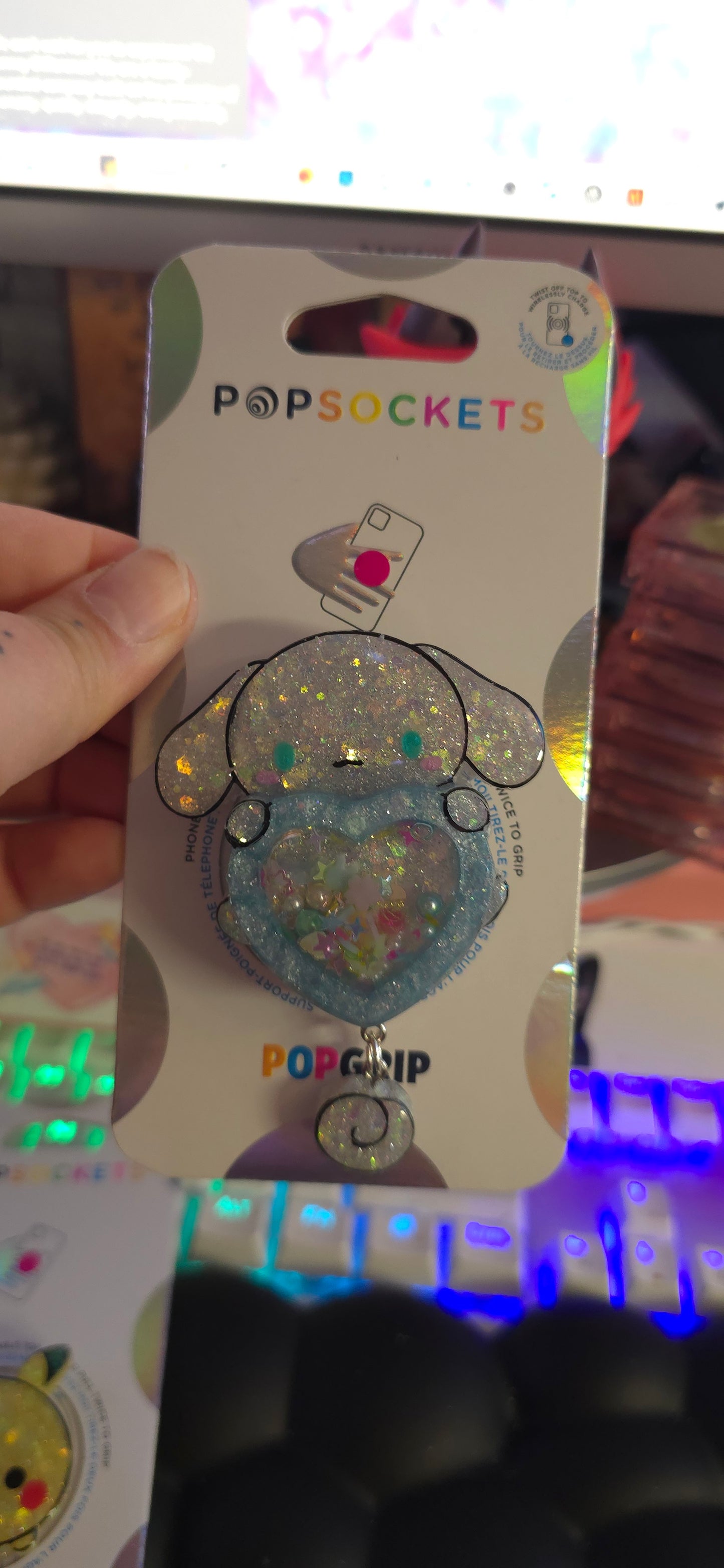 Made to Order Cinna Version 02 Inspired for Popsocket Keychain Badge Reel CosPlay Cute Kawaii
