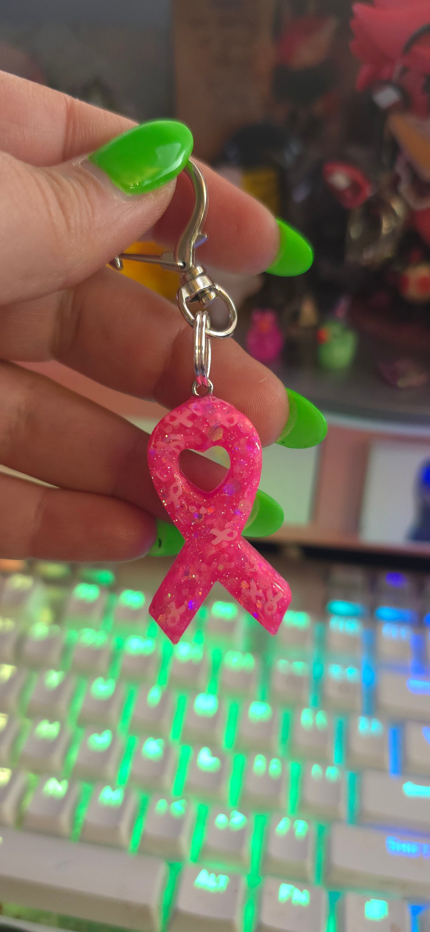 Made to Order Ribbon for Popsocket Keychain Badge Reel CosPlay Cute Kawaii