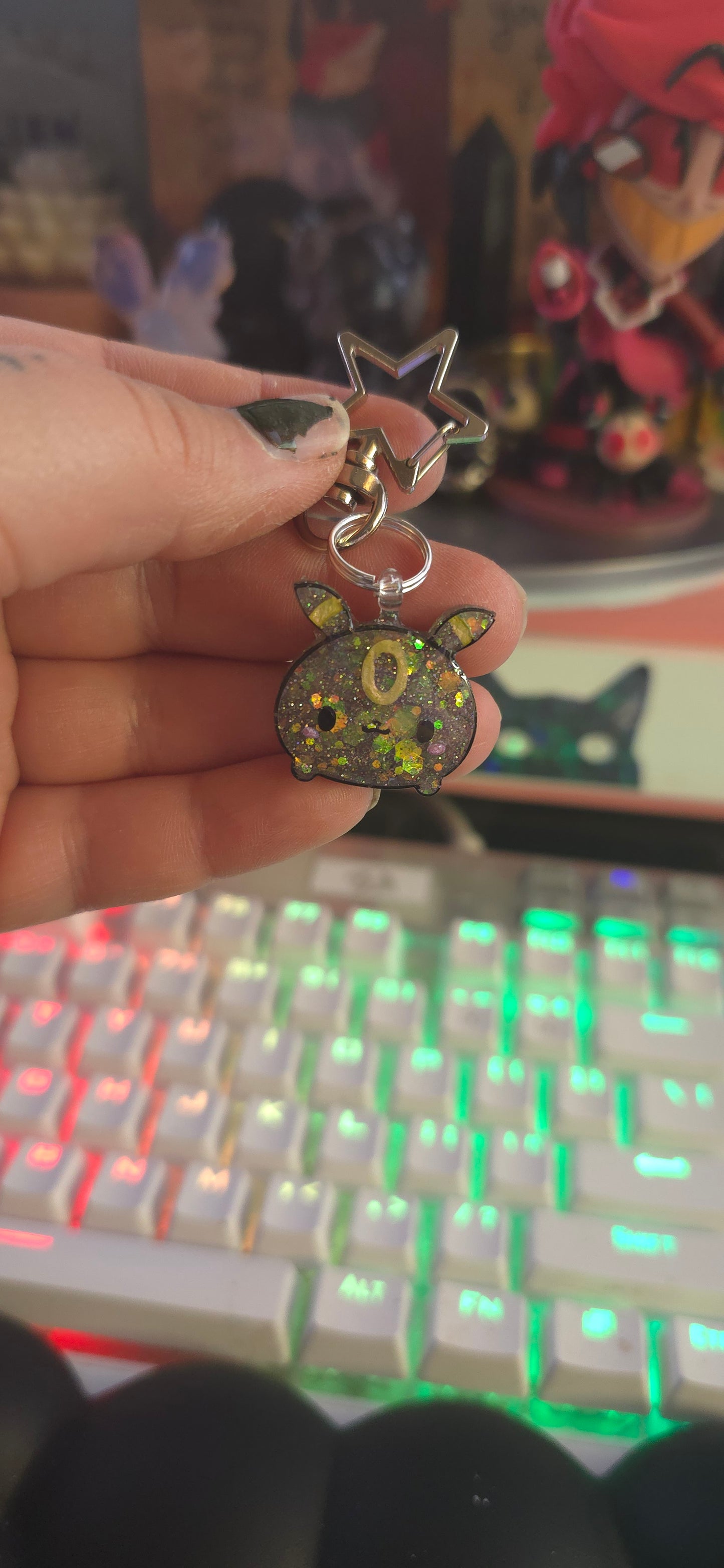 Made to Order Eeveelution Chibi Head Medium Pokemon Inspired Earrings
