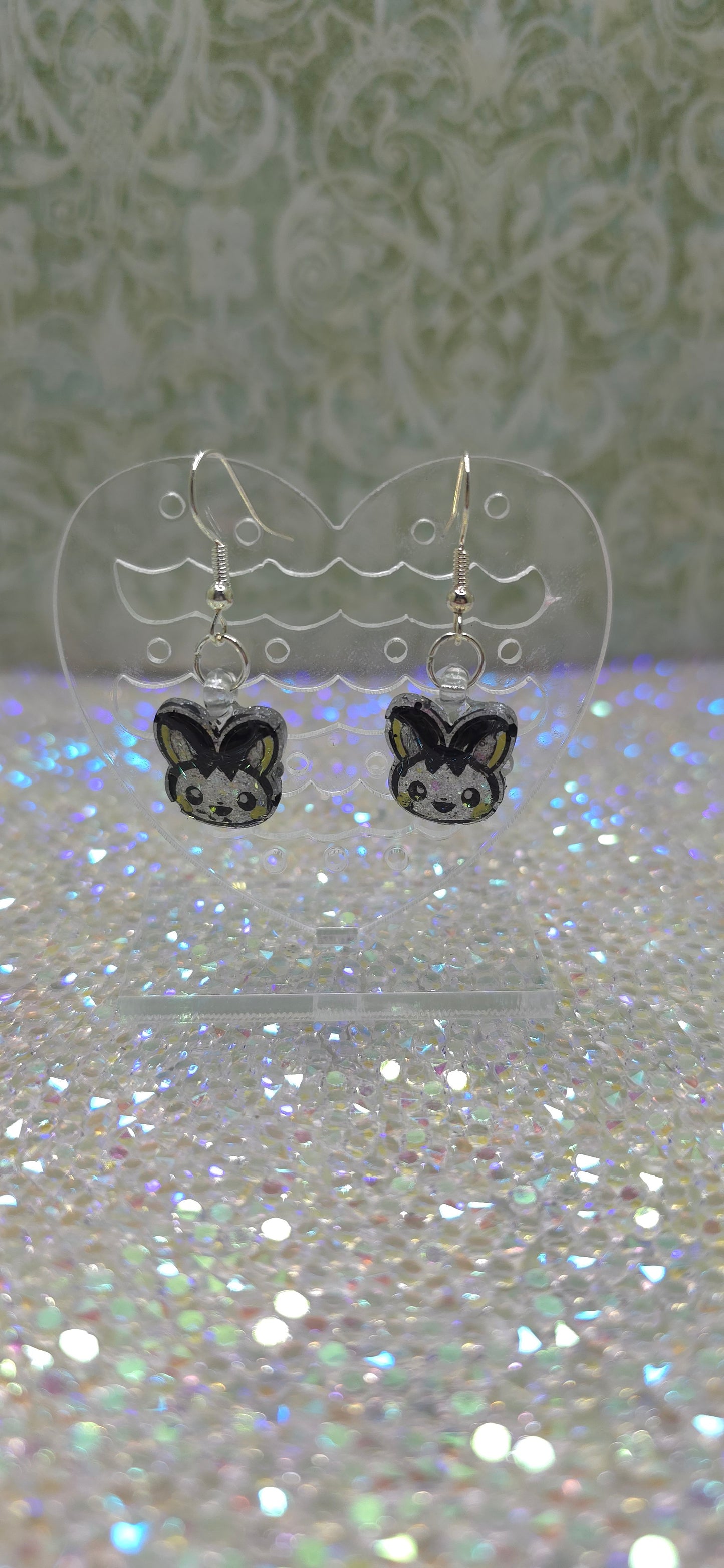 Made to Order Emolga Pokemon Inspired Earrings Pendant Phone Charm