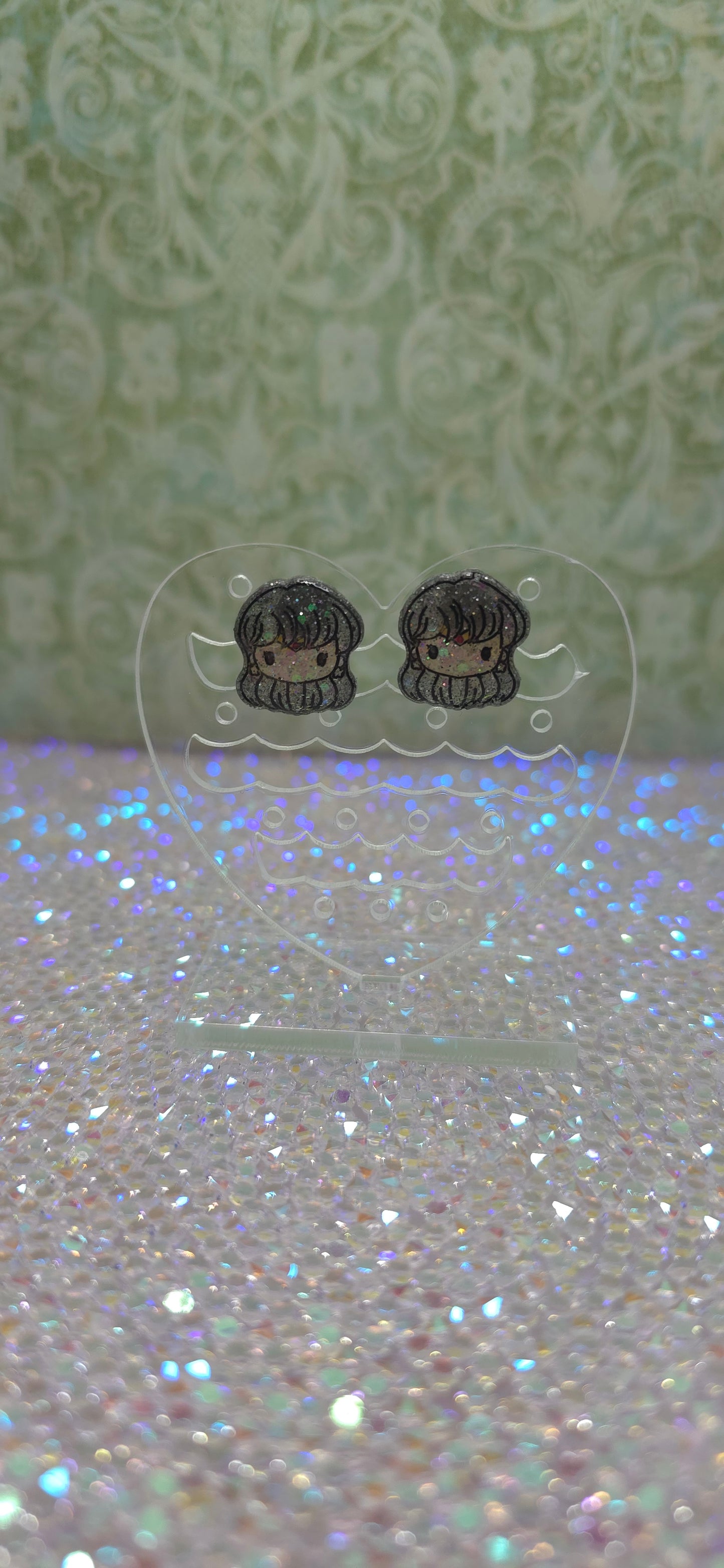 Made to Order Sailor Mars Sailor Scout Inspired Earrings (Head)