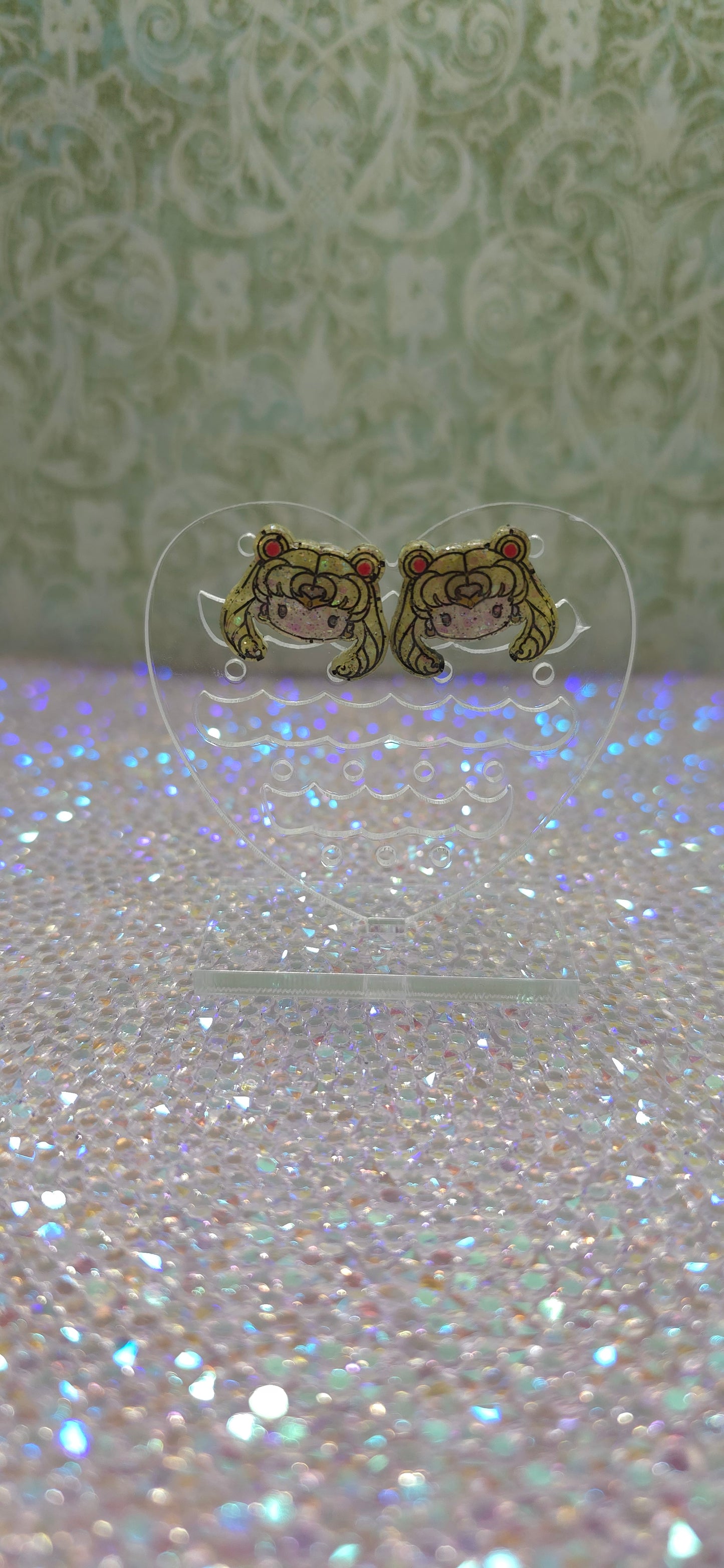 Made to Order Sailor Moon Sailor Scout Inspired Earrings (Head)