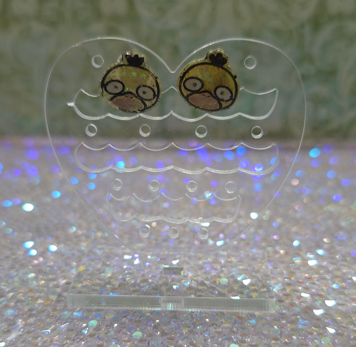 Made to Order Psyduck Pokemon Inspired Earrings Pendant Phone Charm