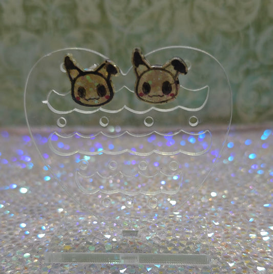 Made to Order Mimikyu Pokemon Inspired Earrings Pendant Phone Charm