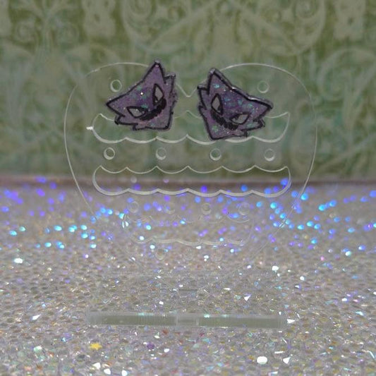 Made to Order Haunter Pokemon Inspired Earrings Pendant Phone Charm