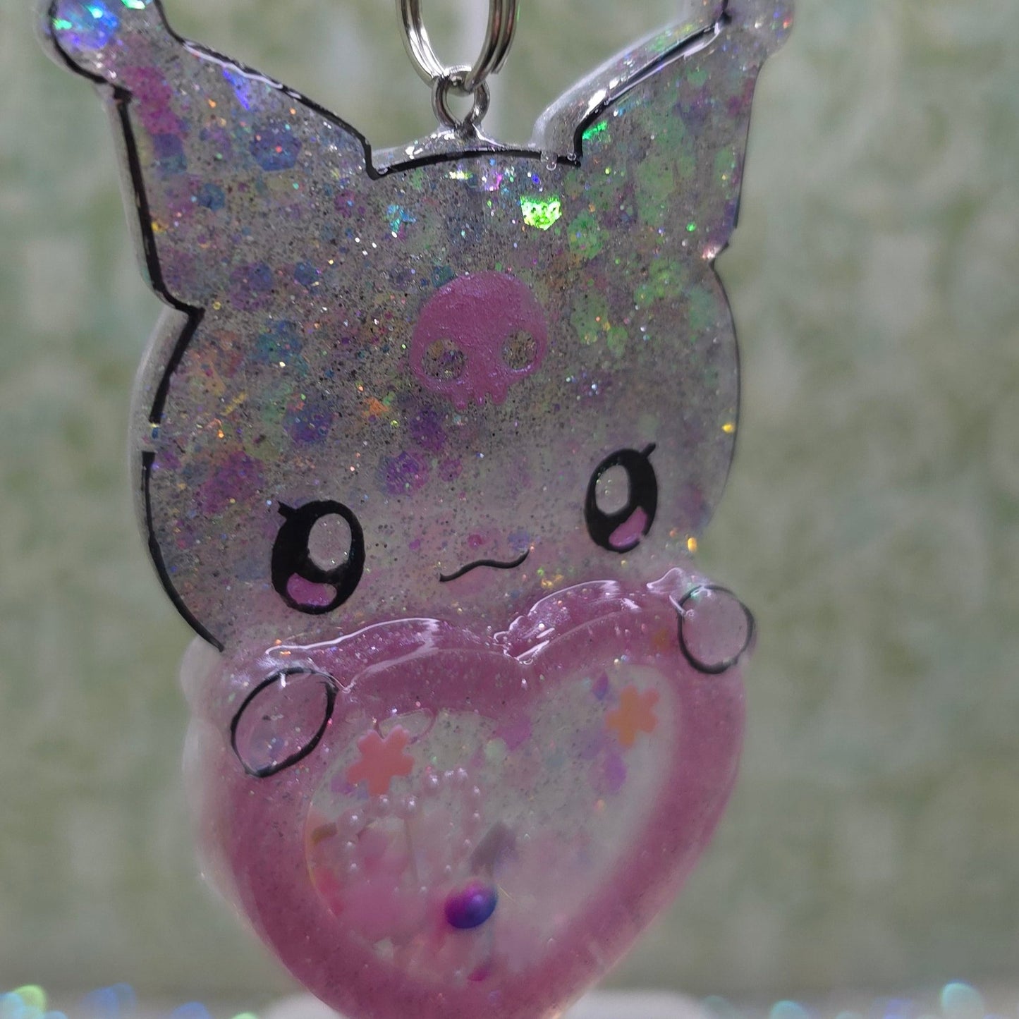 Made to Order HK Kuro Inspired for Popsocket Keychain Badge Reel CosPlay Cute Kawaii