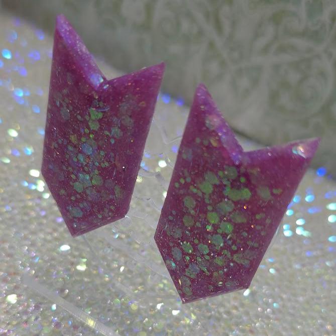 Made to Order Sailor Moon Sailor Pluto Inspired Earrings CosPlay Cute Outer Scout