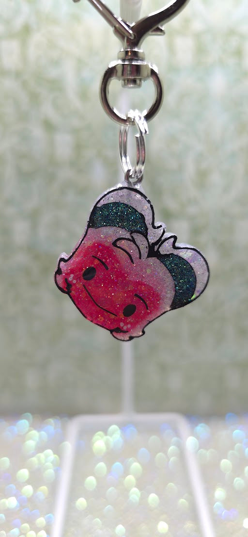 Made to Order Moxxie Helluva Boss Inspired for Popsocket Keychain Badge Reel CosPlay Cute Kawaii