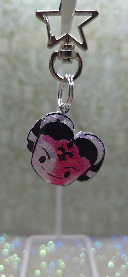 Made to Order Blitz Blitzo Helluva Boss Inspired for Popsocket Keychain Badge Reel CosPlay Cute Kawaii