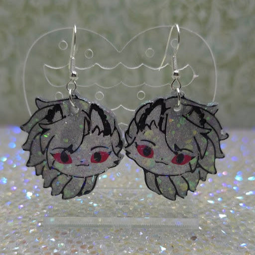 Made to Order Loona Helluva Boss Inspired Earrings