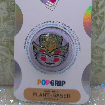 Made to Order Stolas Helluva Boss Inspired for Popsocket Keychain Badge Reel CosPlay Cute Kawaii