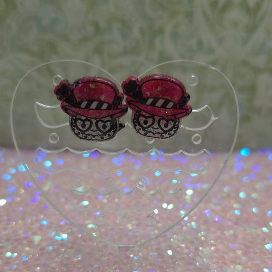 Made to Order Valentino Hazbin Hotel Inspired Earrings Pendant Phone Charm