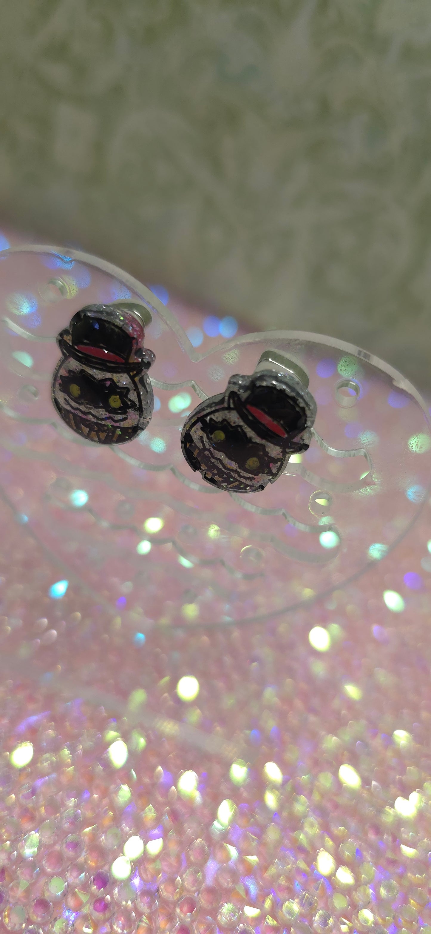 Made to Order Egg Boi Hazbin Hotel Inspired Earrings Pendant Phone Charm