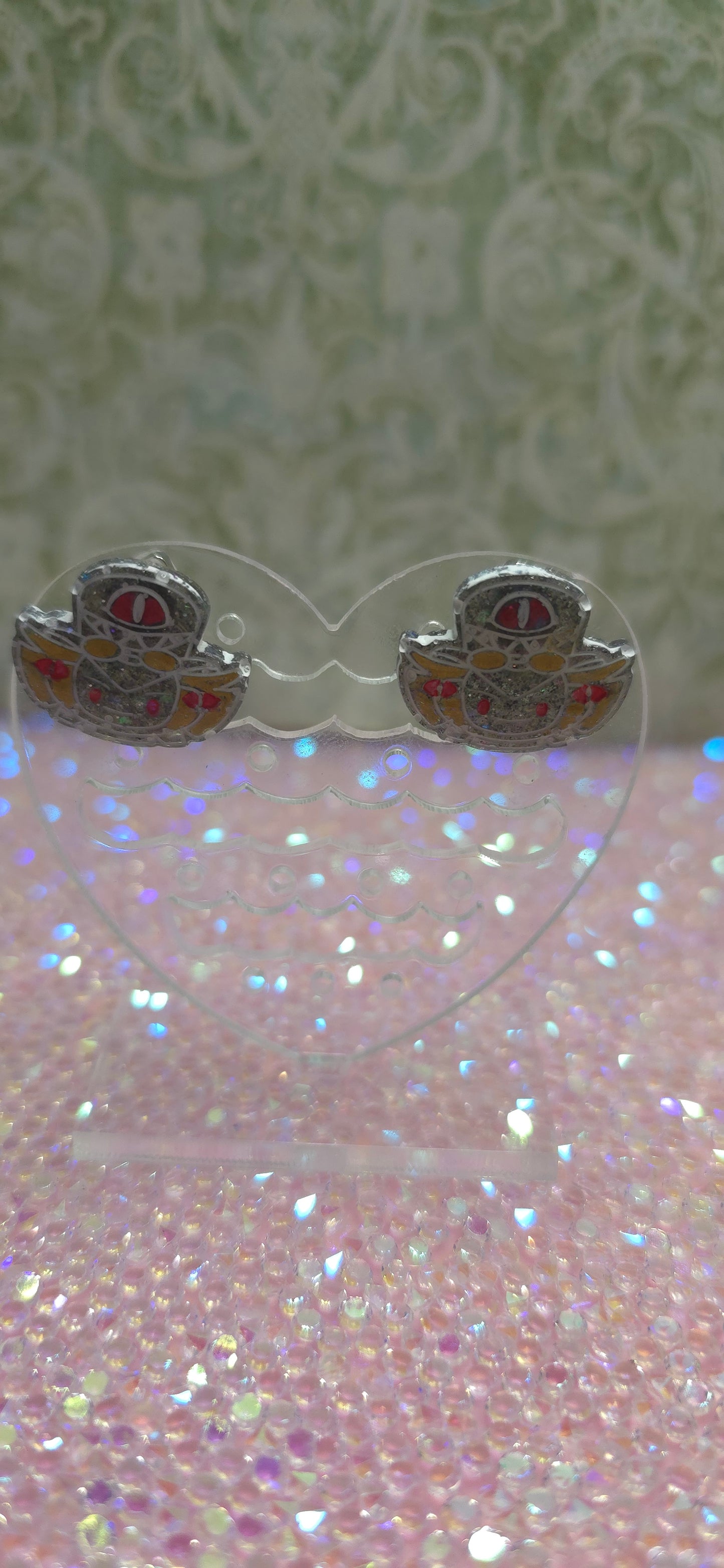 Made to Order Sir Pentious Hazbin Hotel Inspired Earrings Pendant Phone Charm