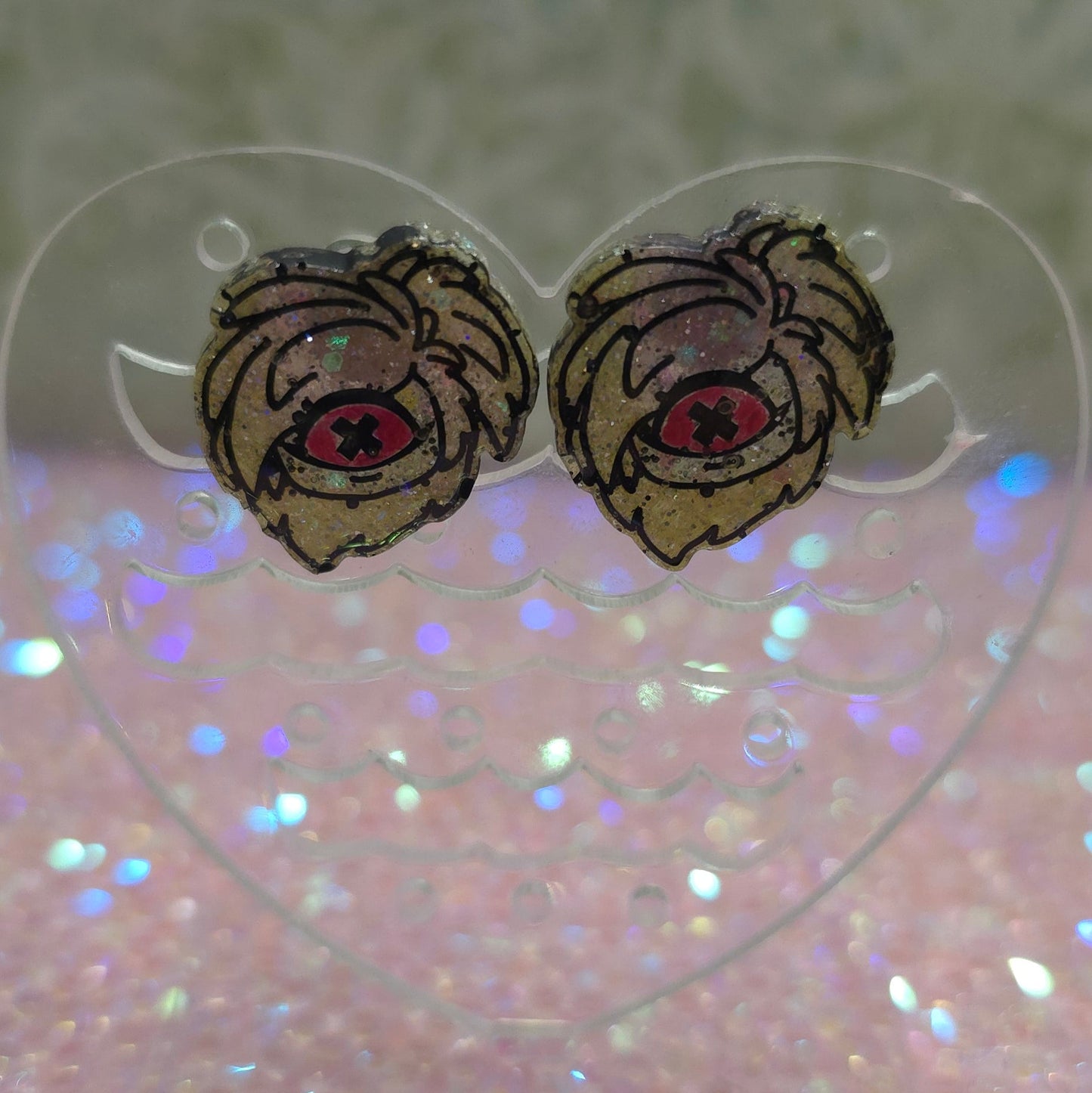 Made to Order Cherri Hazbin Hotel Inspired Earrings Pendant Phone Charm