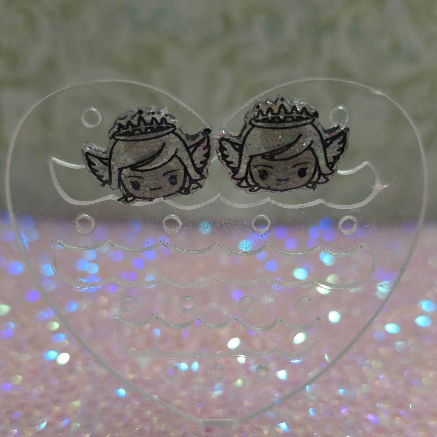 Made to Order Emily Hazbin Hotel Inspired Earrings Pendant Phone Charm