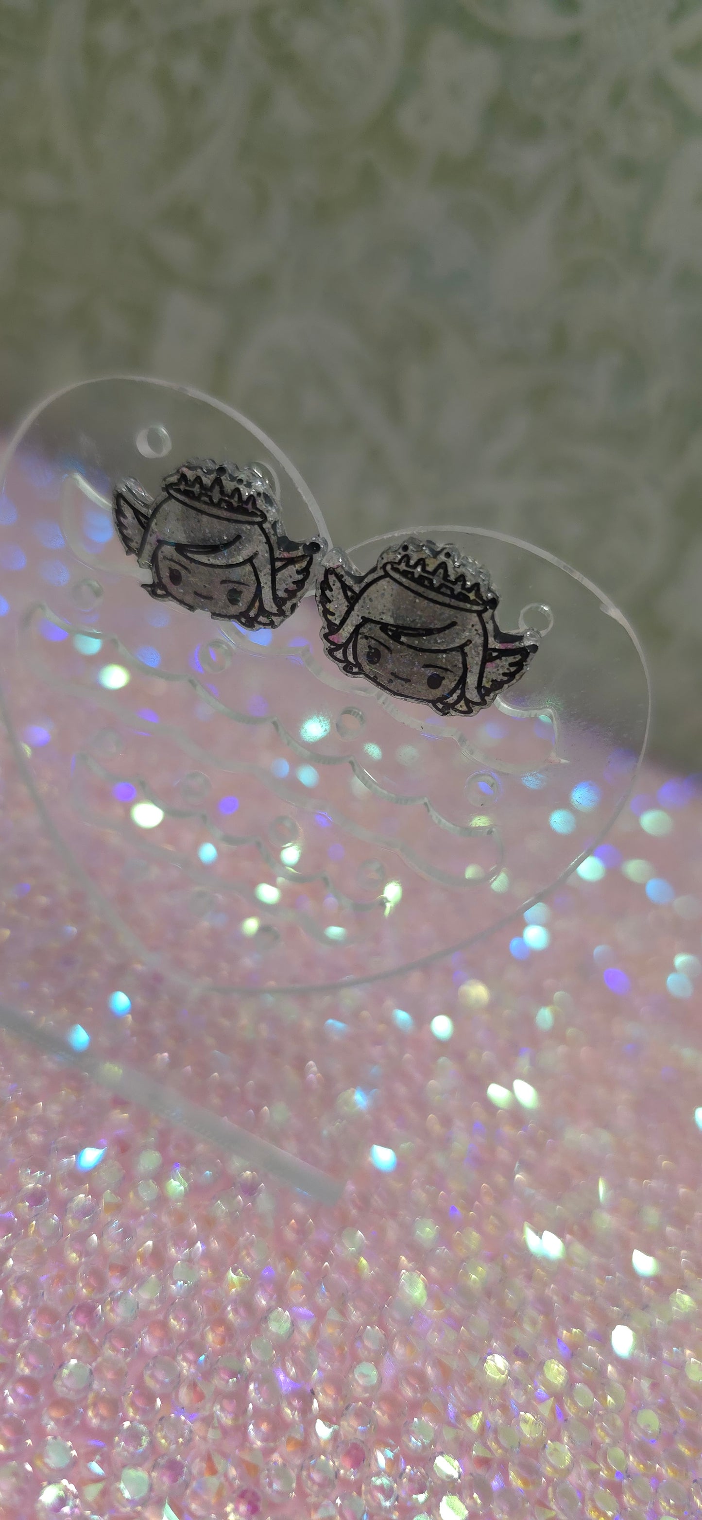 Made to Order Emily Hazbin Hotel Inspired Earrings Pendant Phone Charm