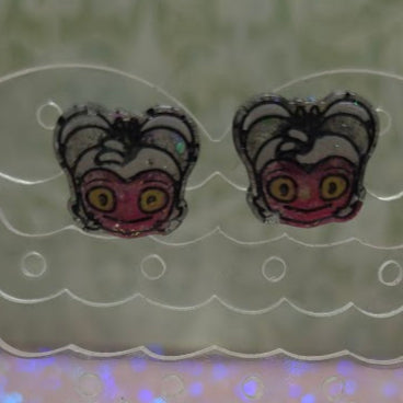 Made to Order Moxxie Helluva Boss Inspired Earrings Pendant Phone Charm