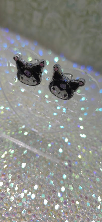 Made to Order Kuro HK Inspired Earrings Pendant Charm