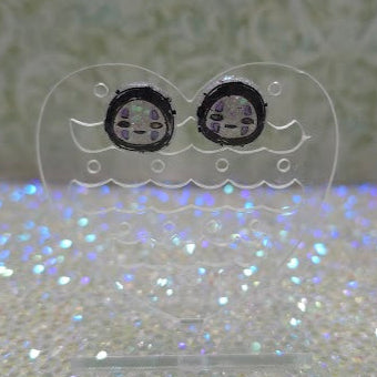 Made to Order No Face Spired Away Studio Ghibli Inspired Earrings Pendant Charm