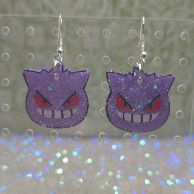 Made to Order Gingar Pokemon Inspired Earrings Pendant Charm