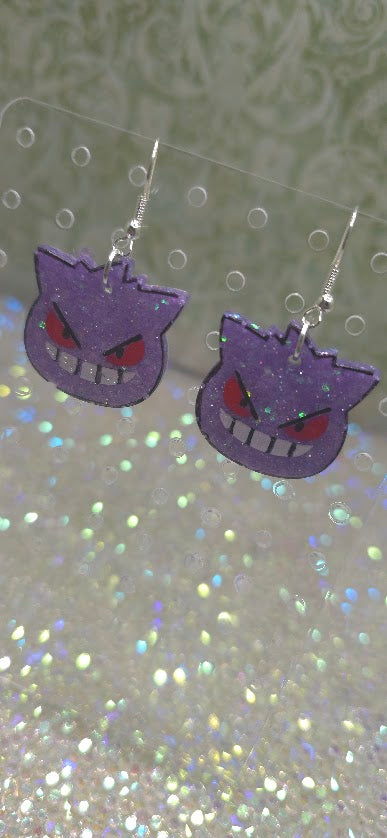 Made to Order Gingar Pokemon Inspired Earrings Pendant Charm