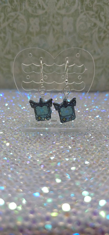 Made to Order Eeveelution Game System Pokemon Inspired Earrings