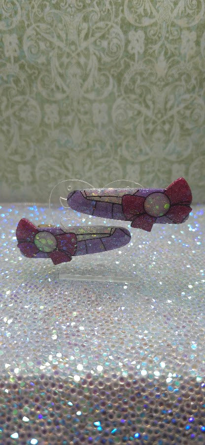 Made to Order Sailor Moon Sailor Scout Inspired 2 Hair Clip Venus Mercury Mars Jupiter Neptune Uranus Pluto Saturn Chibiusa