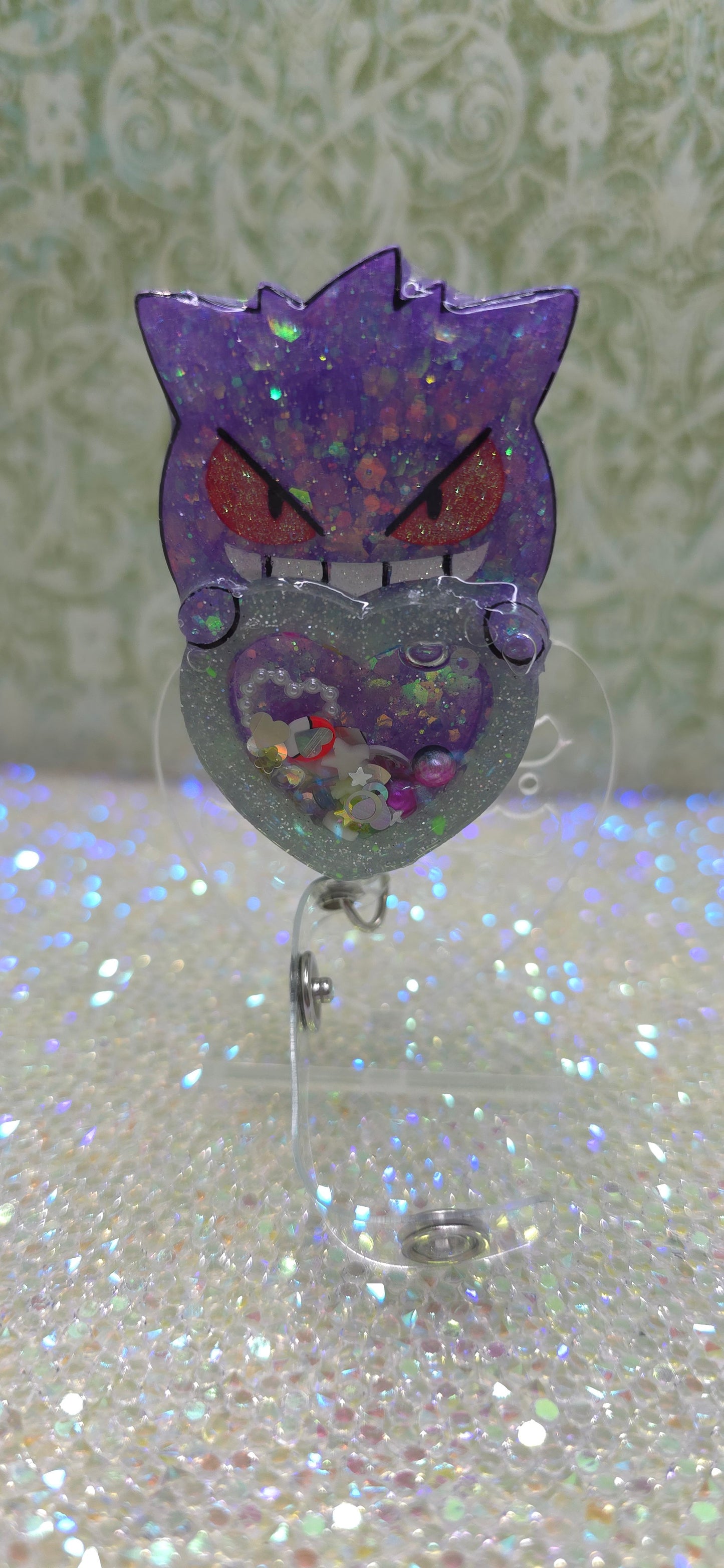 Made to Order Gingar Shaker Pokemon Inspired for Popsocket Keychain Badge Reel CosPlay Cute Kawaii