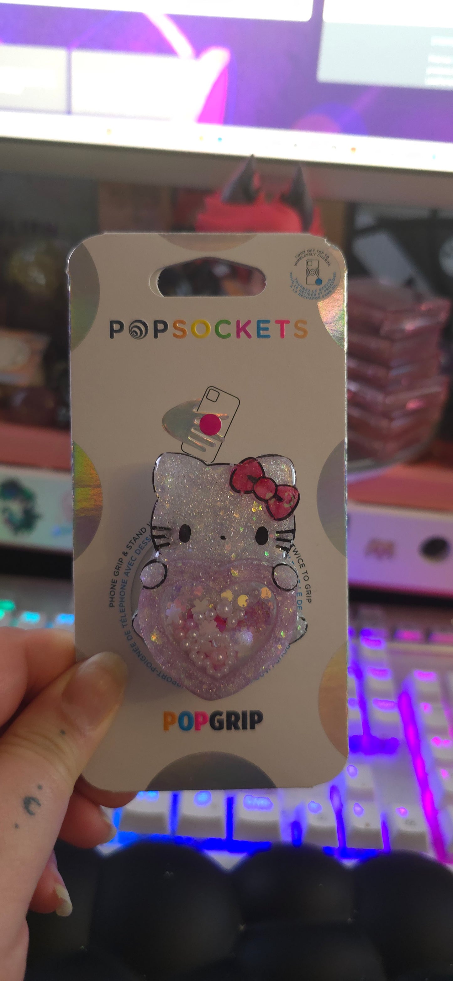 Made to Order HK Version 02 Inspired for Popsocket Keychain Badge Reel CosPlay Cute Kawaii