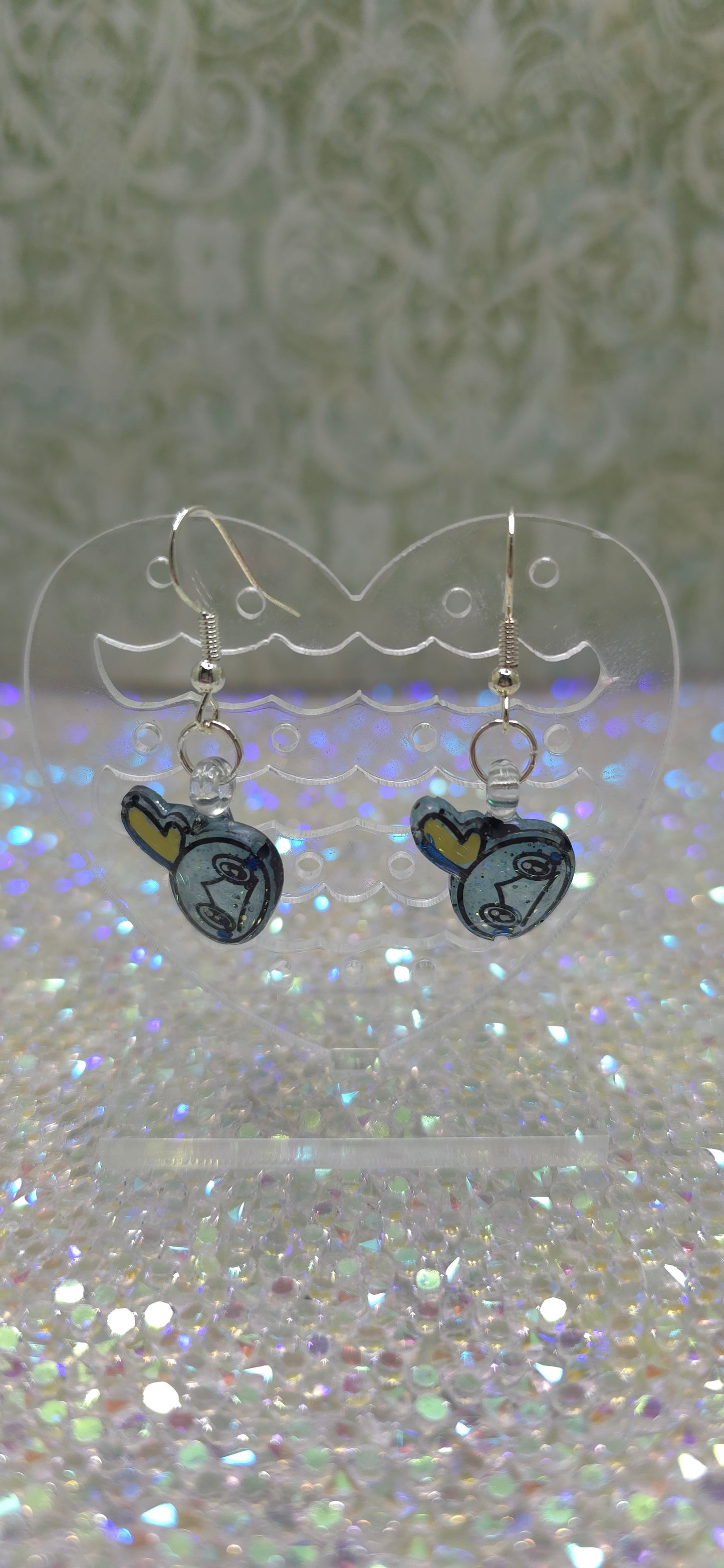 Made to Order Sobble Pokemon Inspired Earrings Pendant Phone Charm
