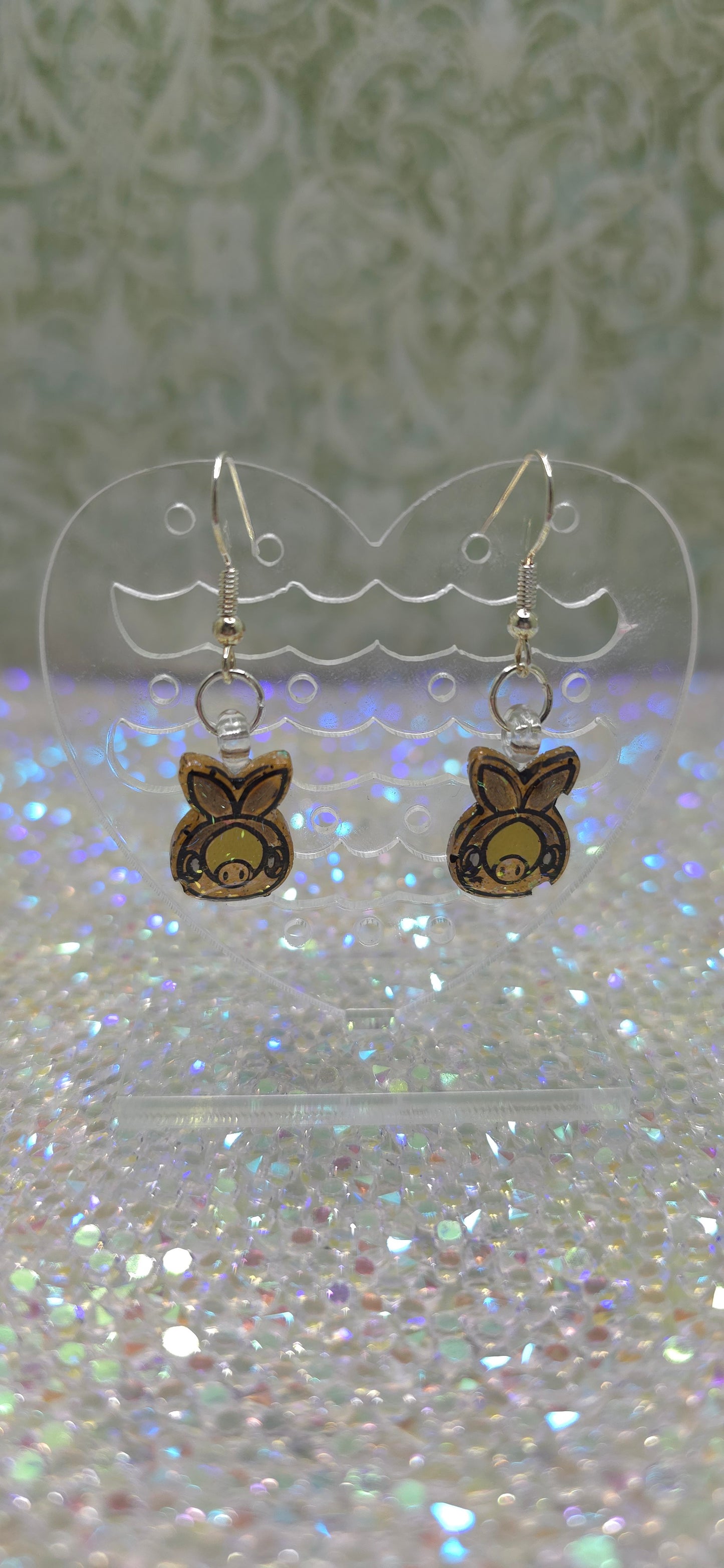 Made to Order Tepig Pokemon Inspired Earrings Pendant Phone Charm