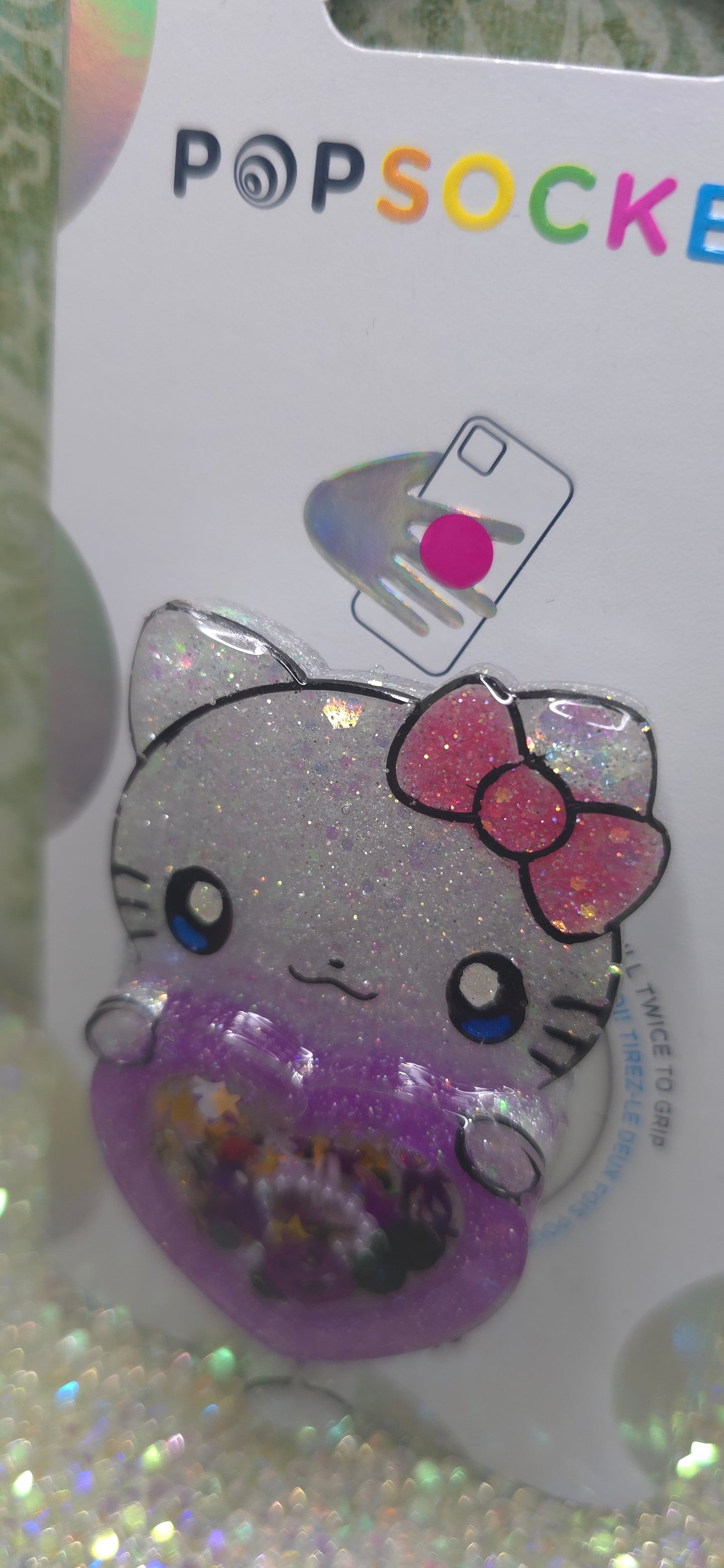 Made to Order HK Inspired for Popsocket Keychain Badge Reel CosPlay Cute Kawaii