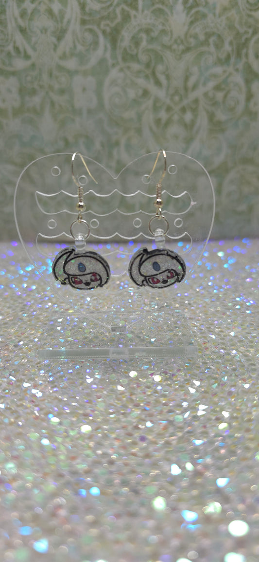 Made to Order Absol Pokemon Inspired Earrings Pendant Phone Charm