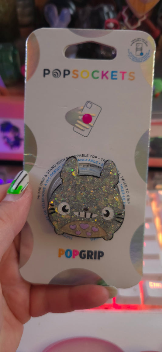 Made to Order Totoro Ghibli Inspired for Popsocket Keychain Badge Reel CosPlay Cute Kawaii
