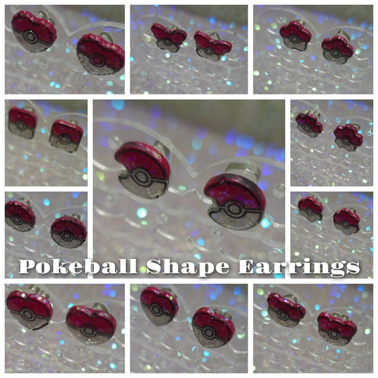 Made to Order Pokeball Pokemon Inspired Earrings