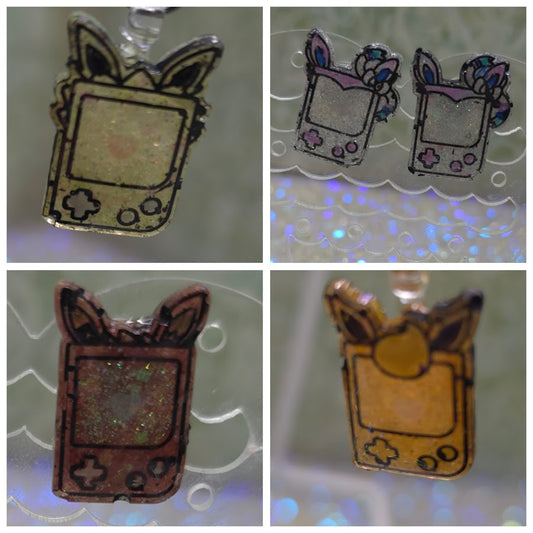 Made to Order Eeveelution Game System Pokemon Inspired Earrings