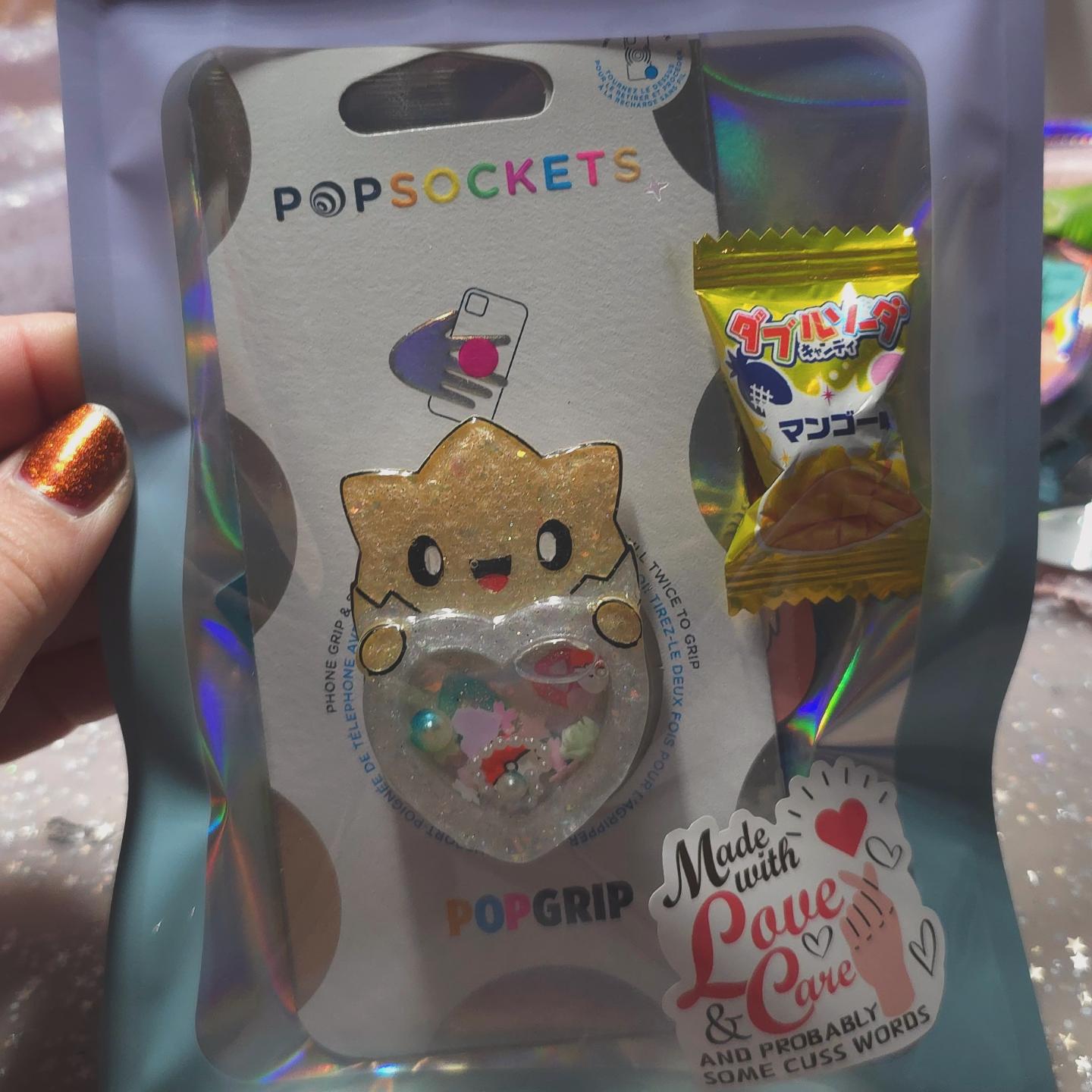 Made to Order Togapi Shaker Pokemon Inspired for Popsocket Keychain Badge Reel CosPlay Cute Kawaii