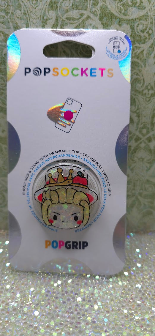 Made to Order Lucifer Hazbin Hotel Inspired for Popsocket Keychain Badge Reel CosPlay Cute Kawaii