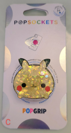 Made to Order Pikachu Pokemon Inspired for Popsocket Keychain Badge Reel CosPlay Cute Kawaii