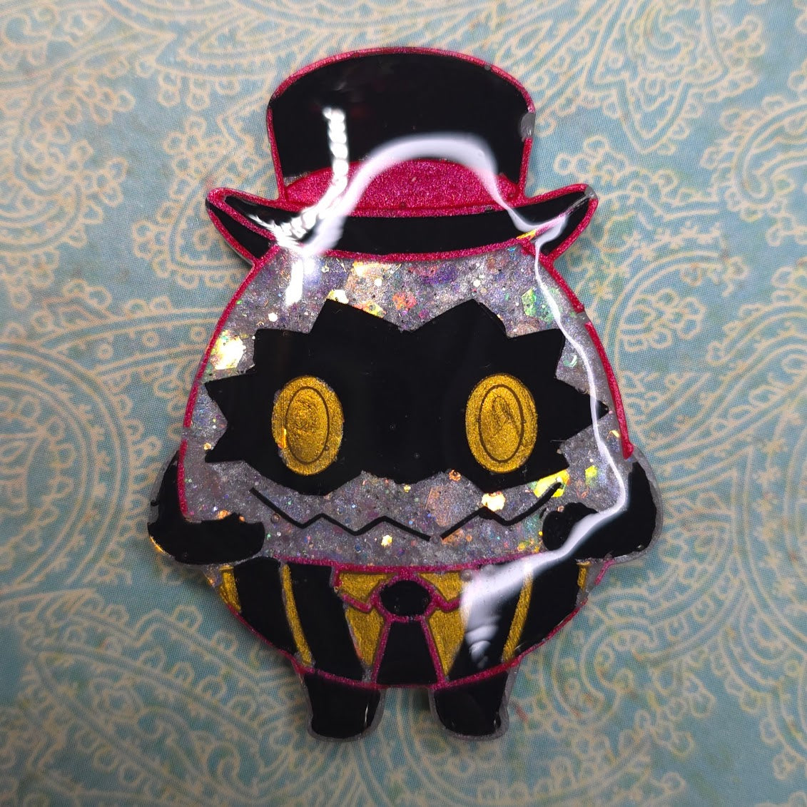 Made to Order Egg Bois Sir Pentious Hazbin Hotel Popsocket Badge Reel Keychains