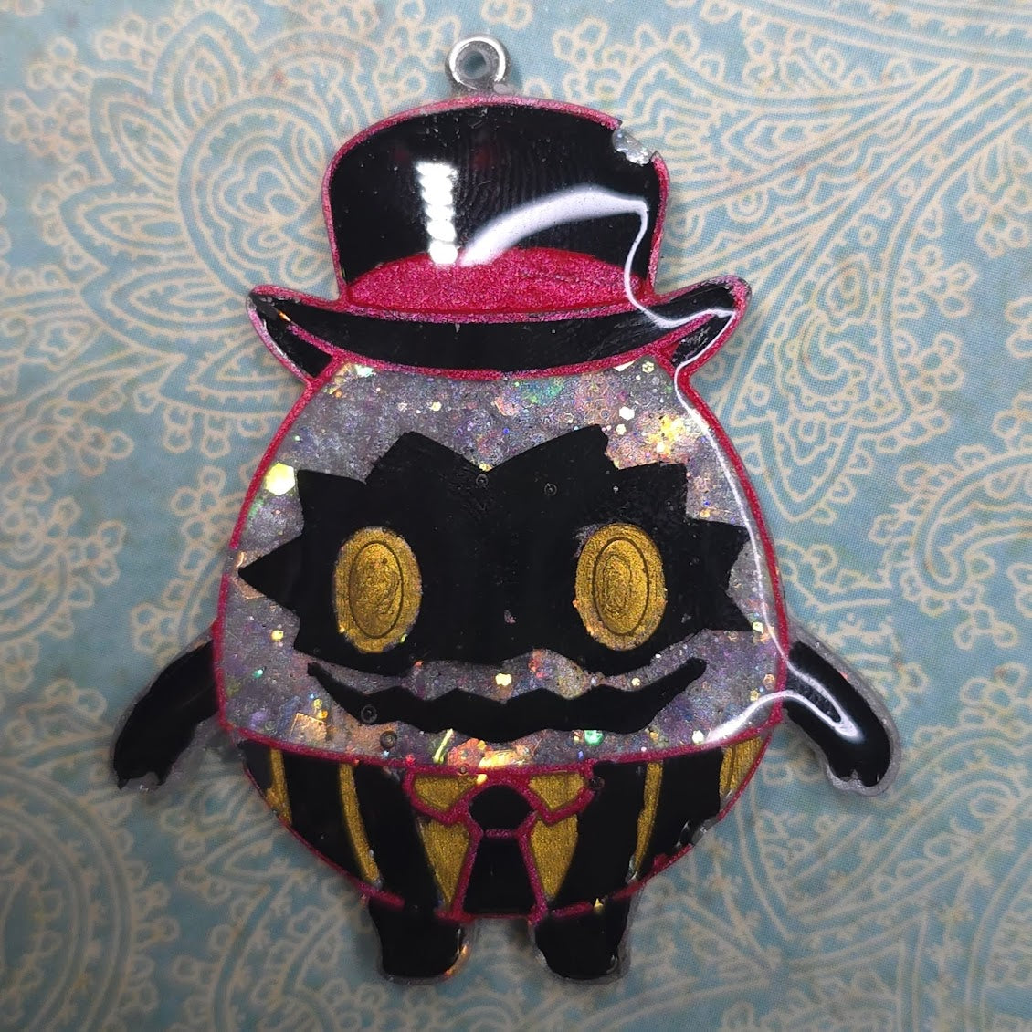 Made to Order Egg Bois Sir Pentious Hazbin Hotel Popsocket Badge Reel Keychains