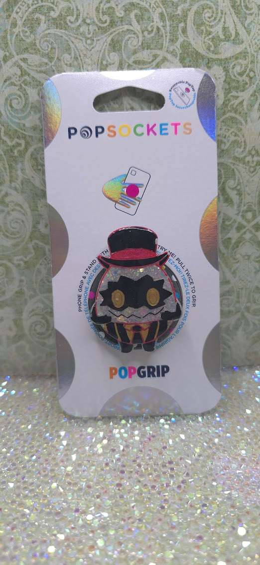 Made to Order Egg Bois Sir Pentious Hazbin Hotel Popsocket Badge Reel Keychains