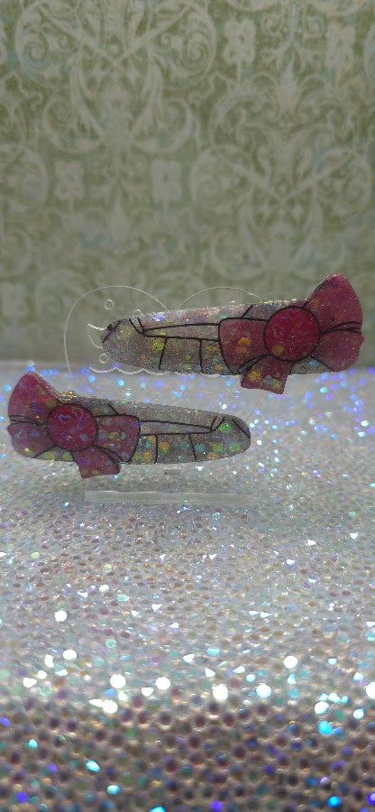 Made to Order Sailor Moon Sailor Scout Inspired 2 Hair Clip Venus Mercury Mars Jupiter Neptune Uranus Pluto Saturn Chibiusa