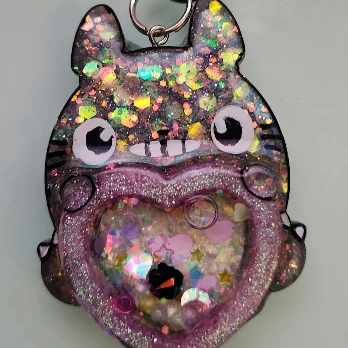 Made to Order Totoro Shaker Ghibli Inspired for Popsocket Keychain Badge Reel CosPlay Cute Kawaii