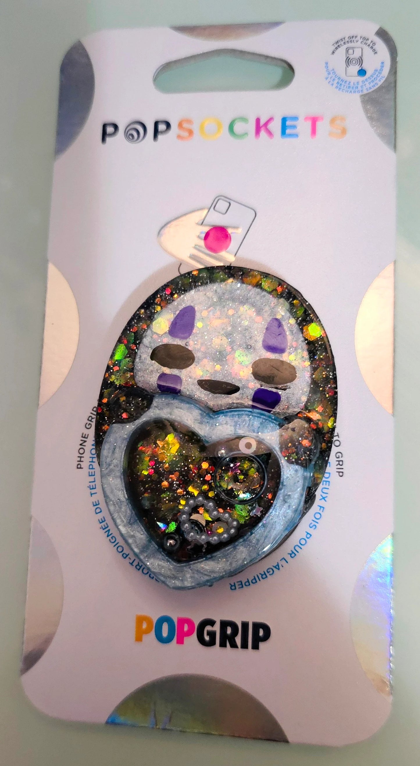 Made to Order No Face Shaker Ghibli Inspired for Popsocket Keychain Badge Reel CosPlay Cute Kawaii (Copy)