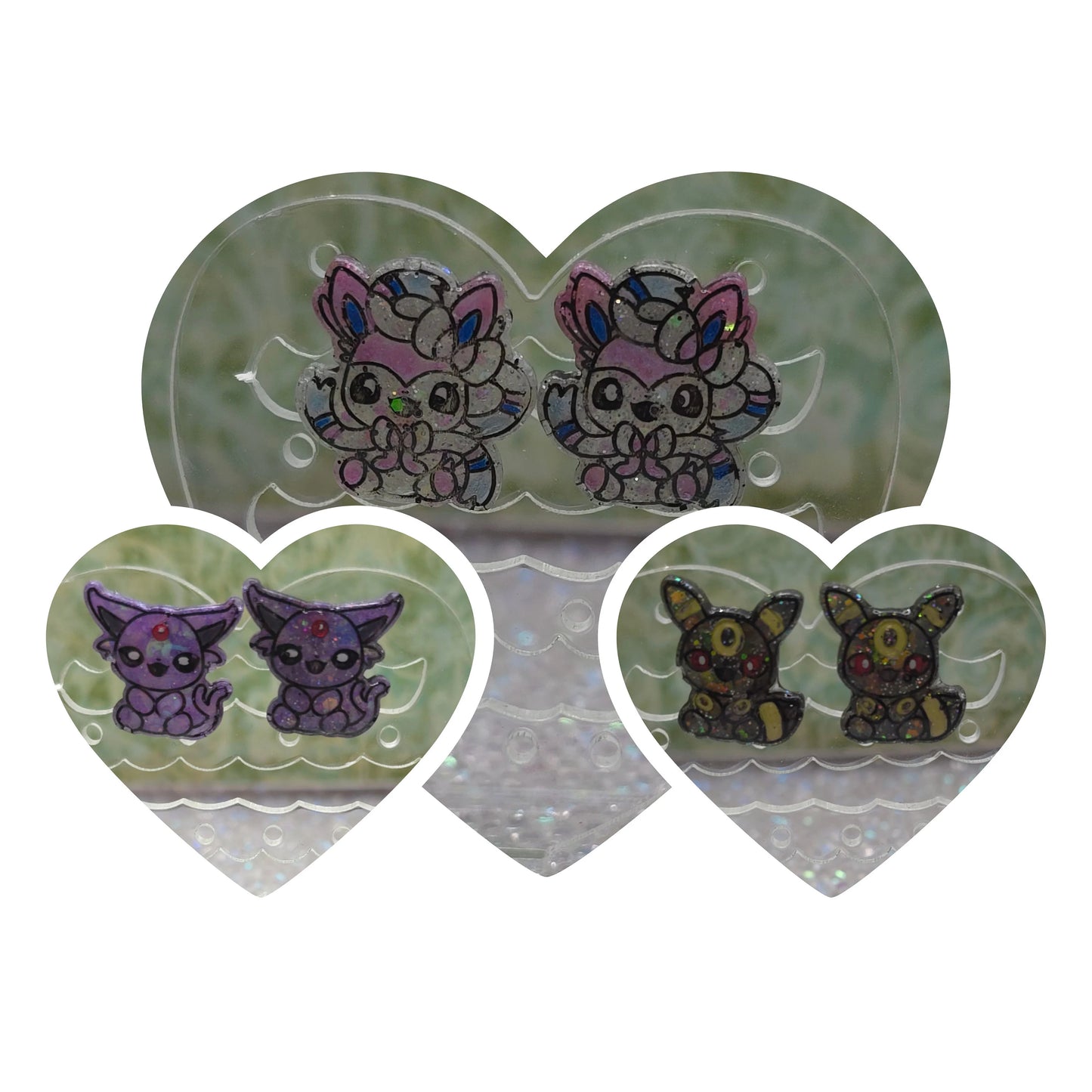 Made to Order Eeveelution Pokemon Inspired Earrings