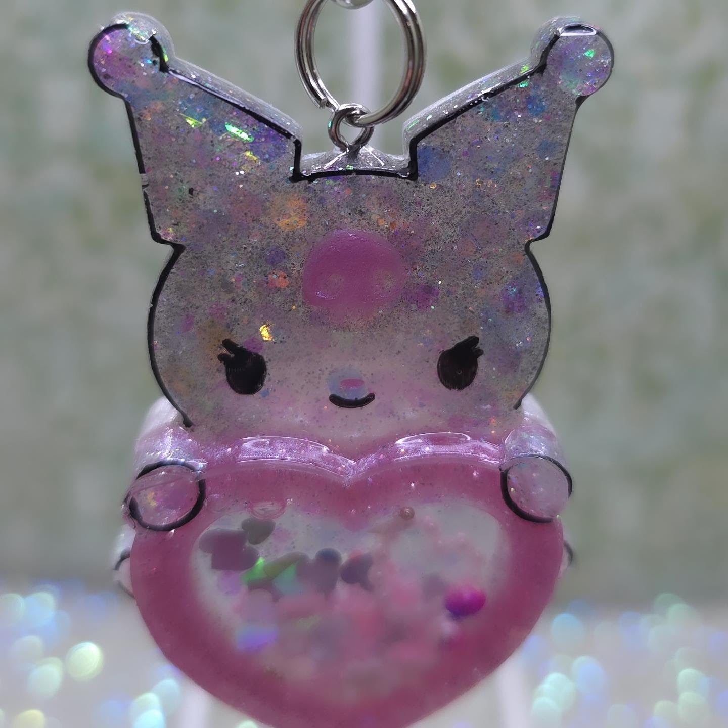 Made to Order HK Kuro Version 2 Inspired for Popsocket Keychain Badge Reel CosPlay Cute Kawaii