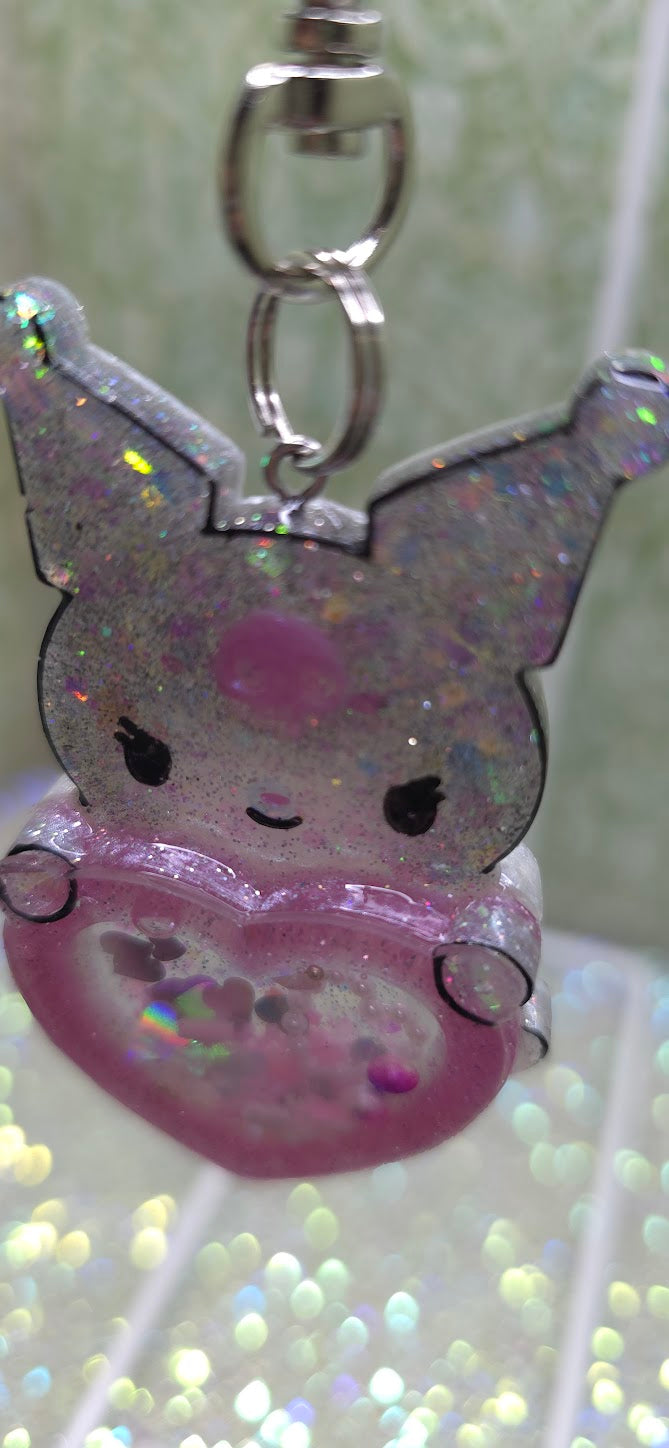 Made to Order HK Kuro Version 2 Inspired for Popsocket Keychain Badge Reel CosPlay Cute Kawaii