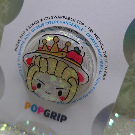 Made to Order Lucifer Hazbin Hotel Inspired for Popsocket Keychain Badge Reel CosPlay Cute Kawaii